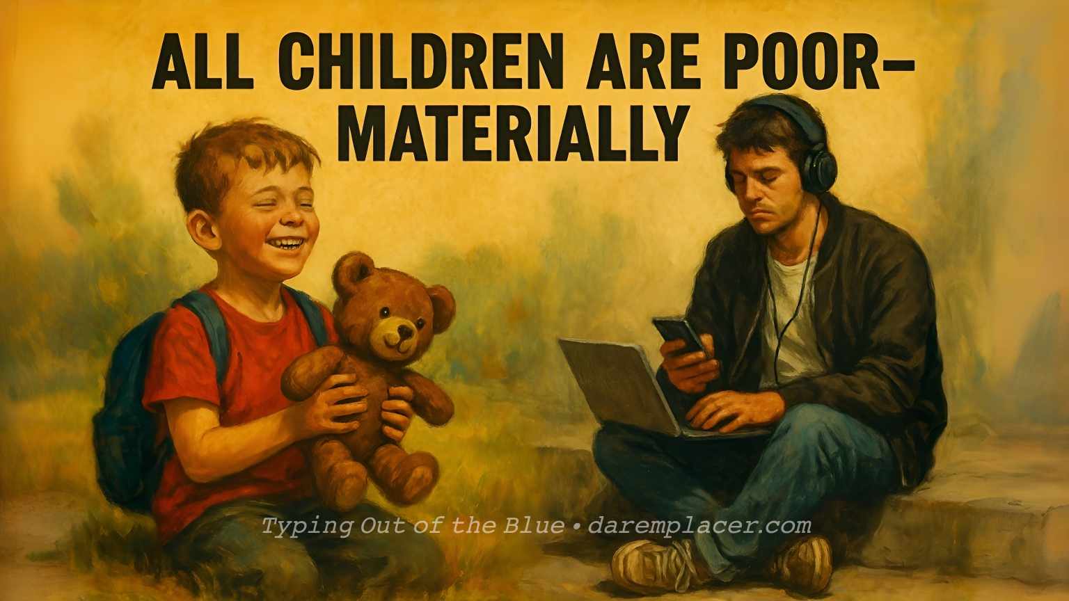 All Children Are Poor—Materially