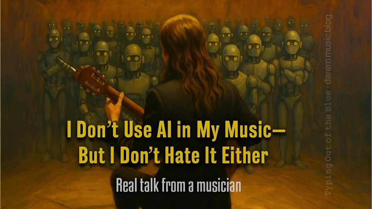 I Don’t Use AI in My Music—But I Don’t Hate It&nbsp;Either