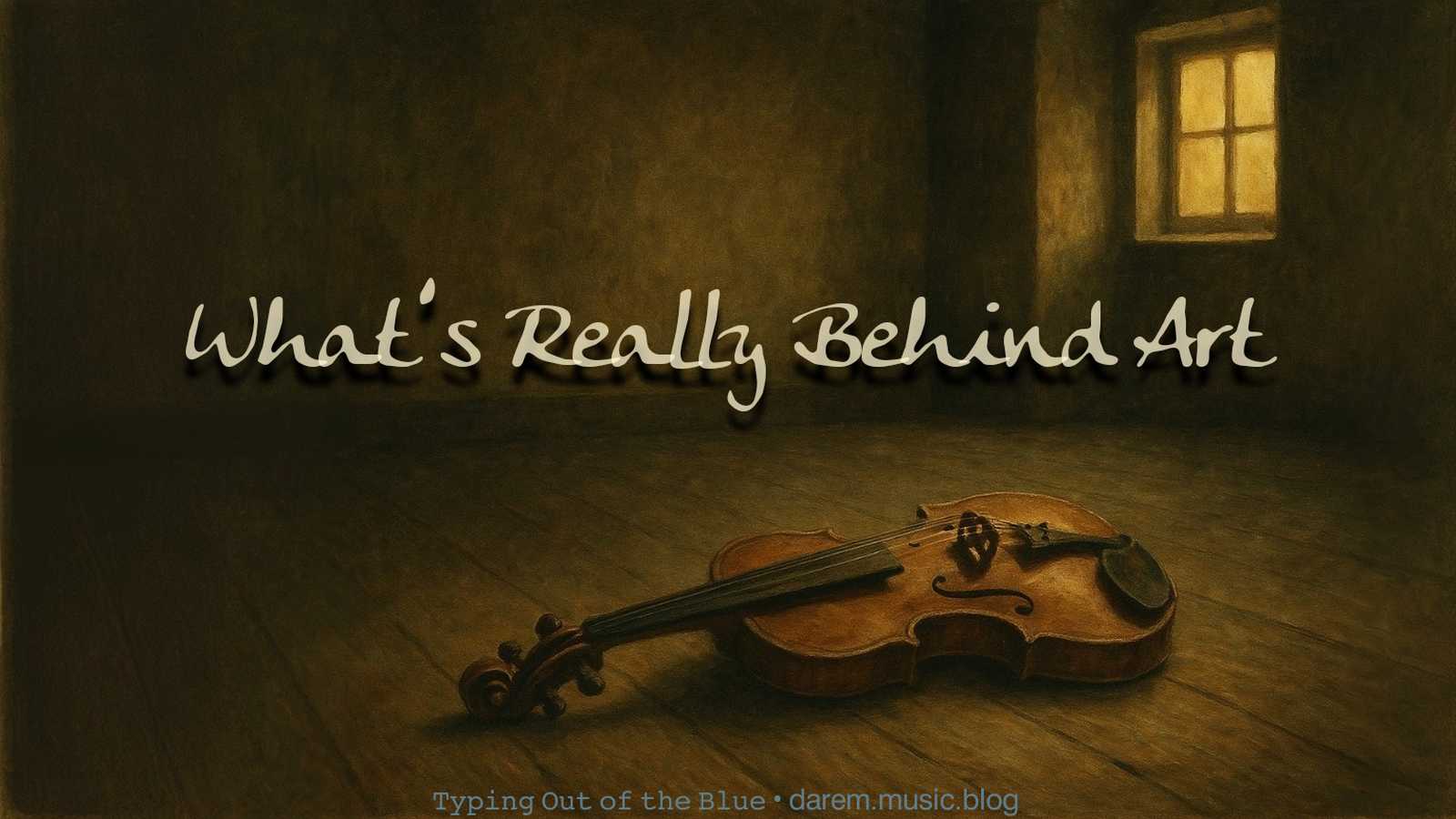 What’s Really Behind Art