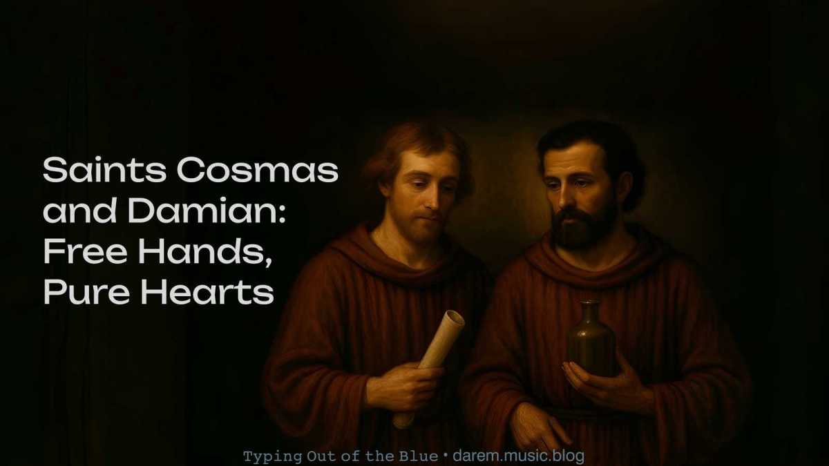 Saints Cosmas and Damian: Free Hands, Pure&nbsp;Hearts