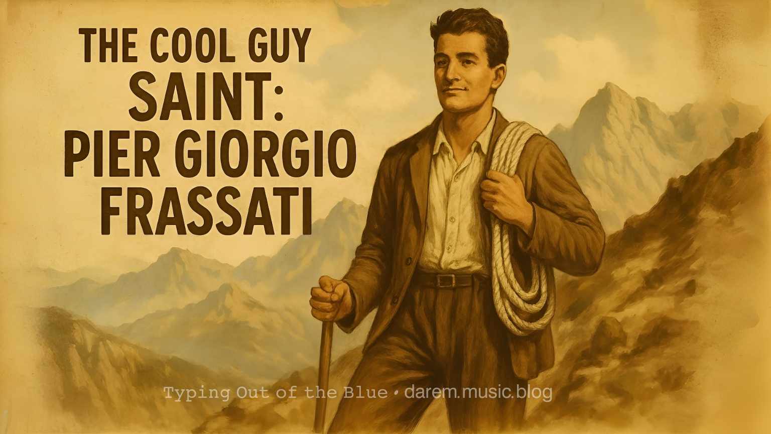 The Cool Guy Saint: Pier Giorgio Frassati