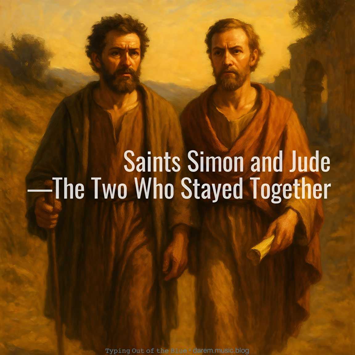 Saints Simon and Jude—The Two Who Stayed&nbsp;Together