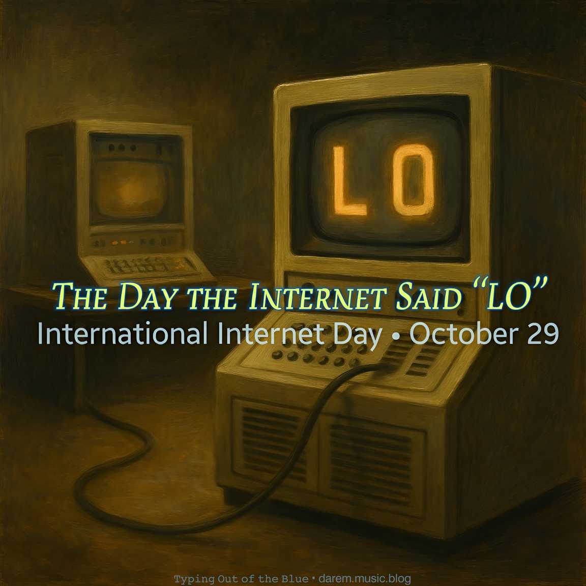 The Day the Internet Said “LO”—International Internet Day