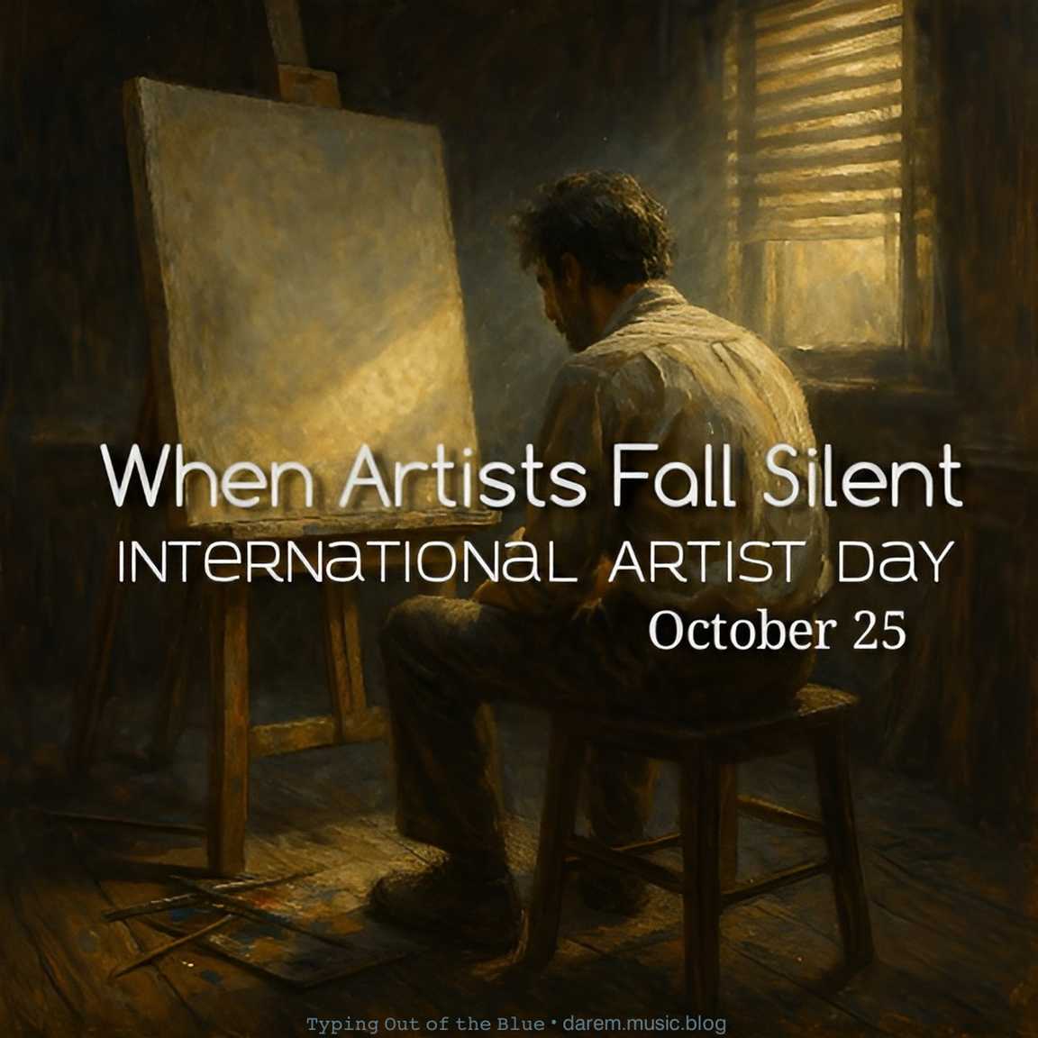 When Artists Fall Silent