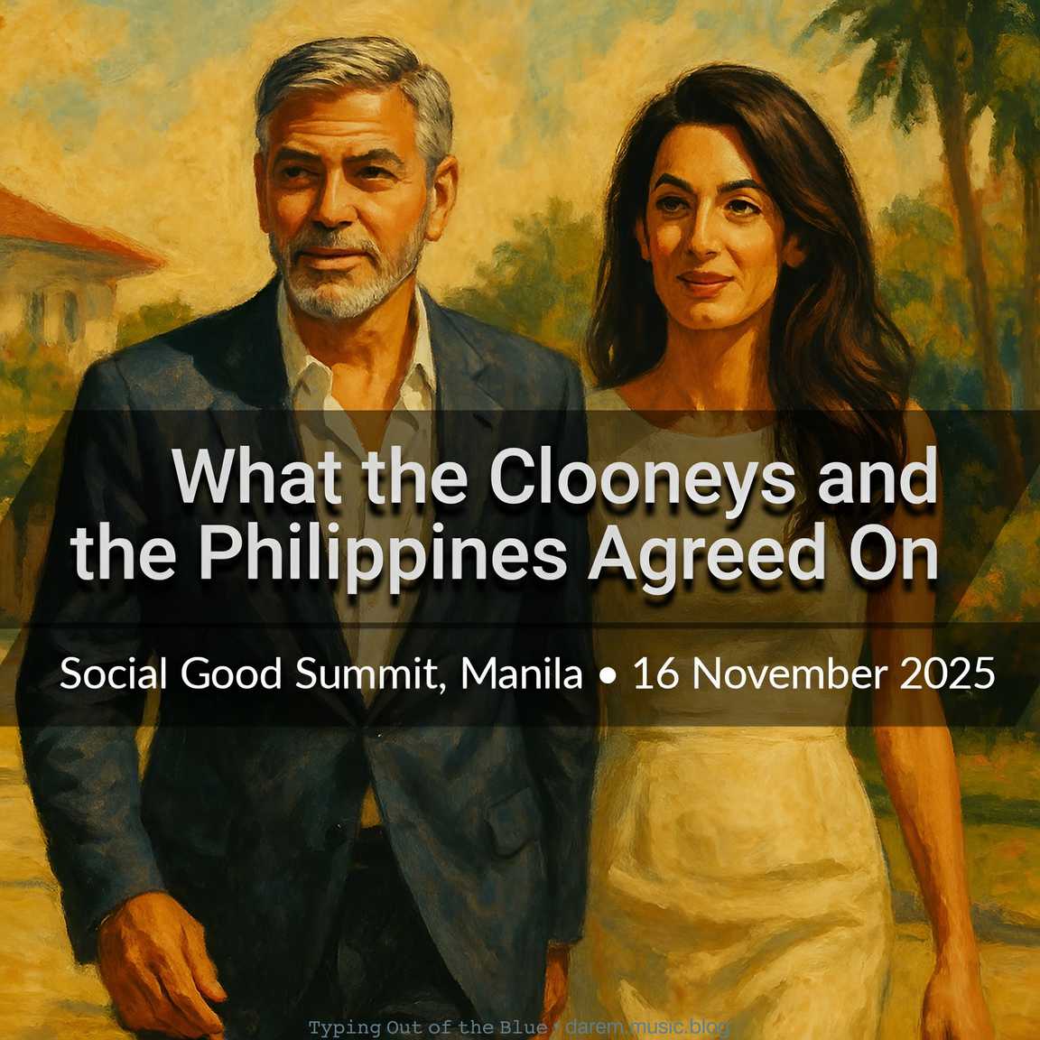 What the Clooneys and the Philippines Agreed On