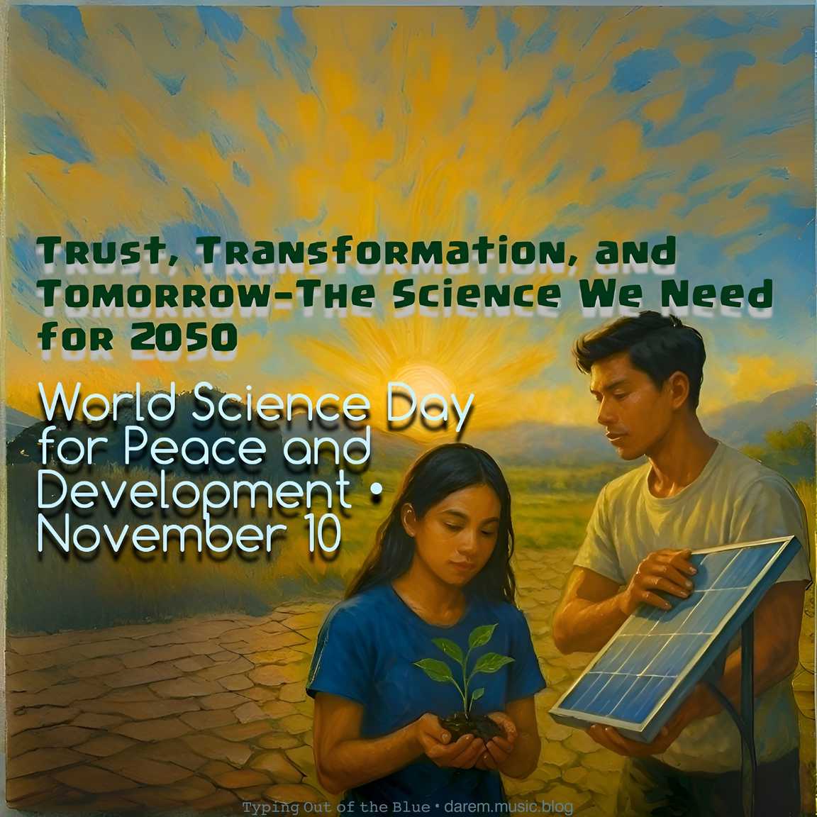 Trust, Transformation, and Tomorrow—The Science We Need for 2050