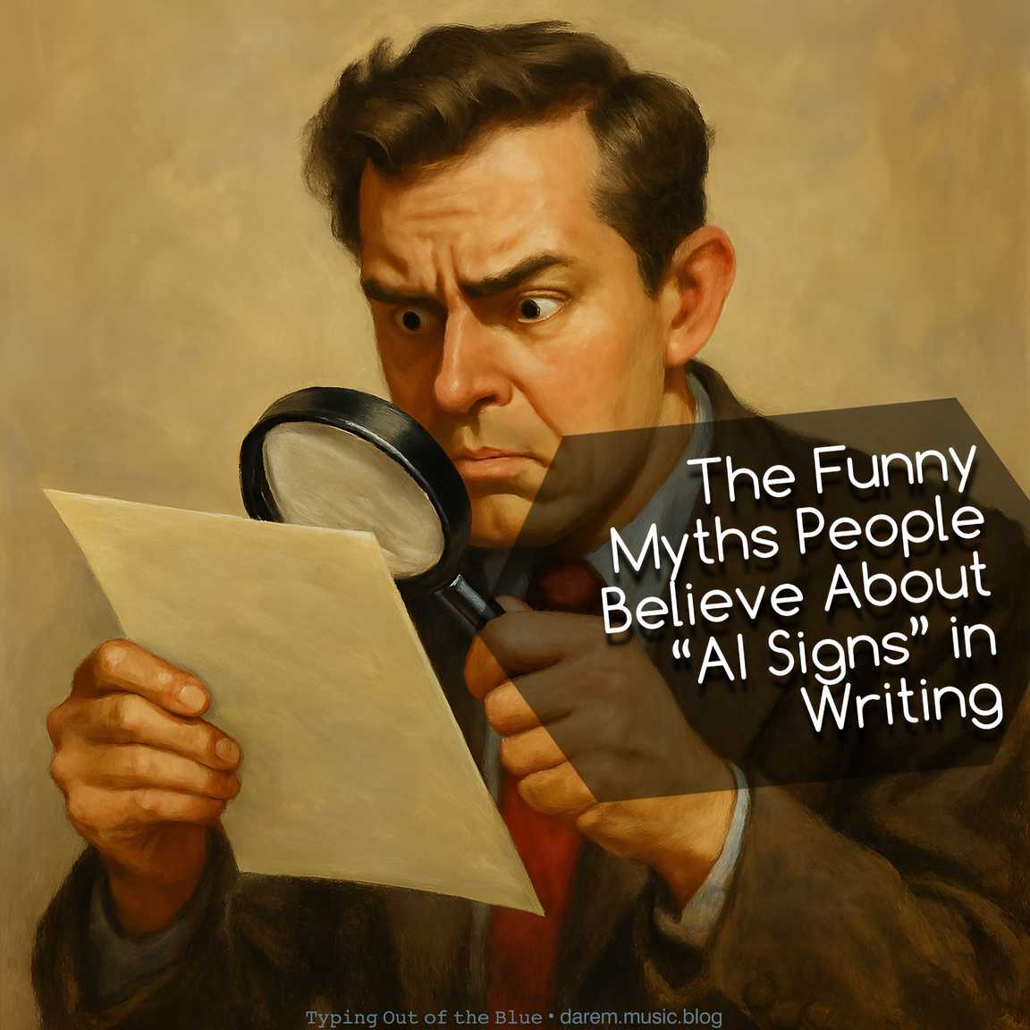 The Funny Myths People Believe About “AI Signs” in Writing