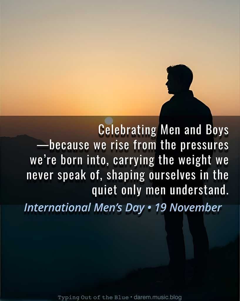 International Men’s Day—November&nbsp;19