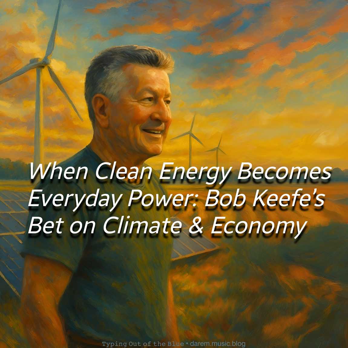 When Clean Energy Becomes Everyday Power: Bob Keefe’s Bet on Climate & Economy