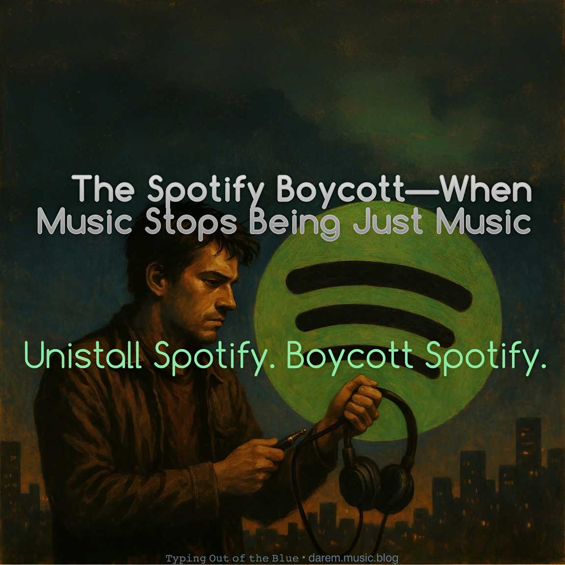The Spotify Boycott—When Music Stops Being Just Music