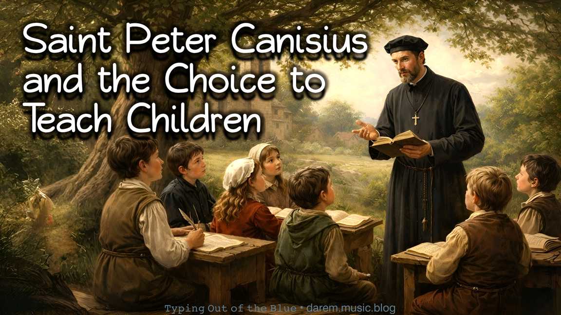 Saint Peter Canisius and the Choice to Teach Children