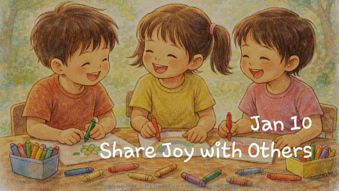 😊 Share Joy with Others • Sat.01.10.26