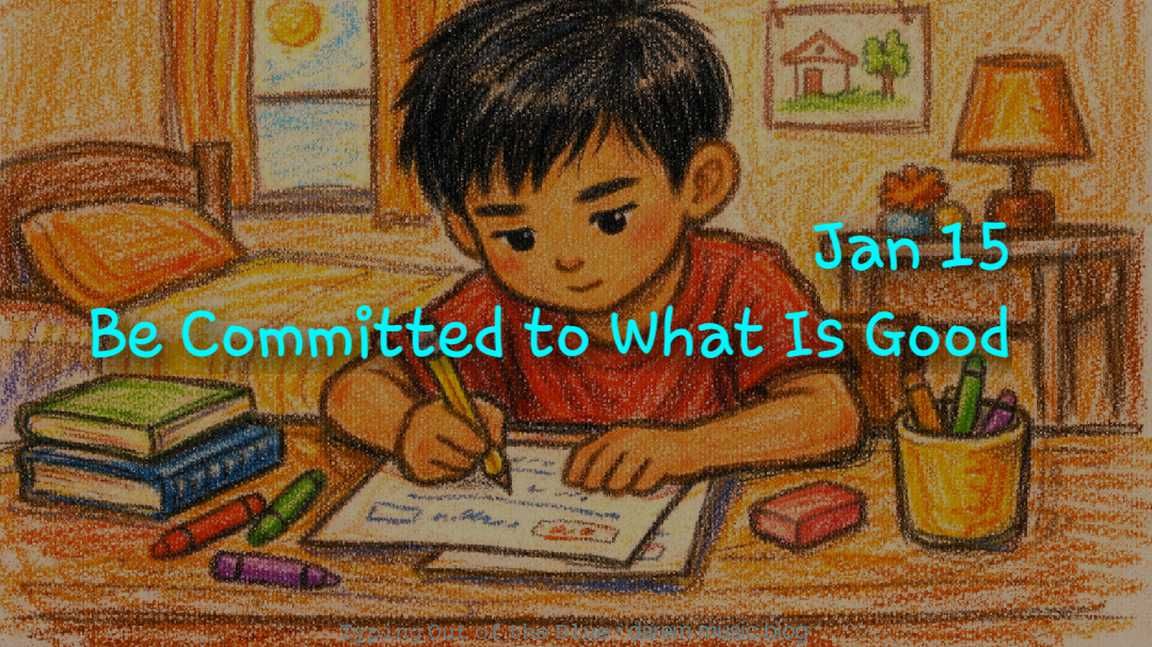 💪 Be Committed to What Is Good • Thu.01.15.26