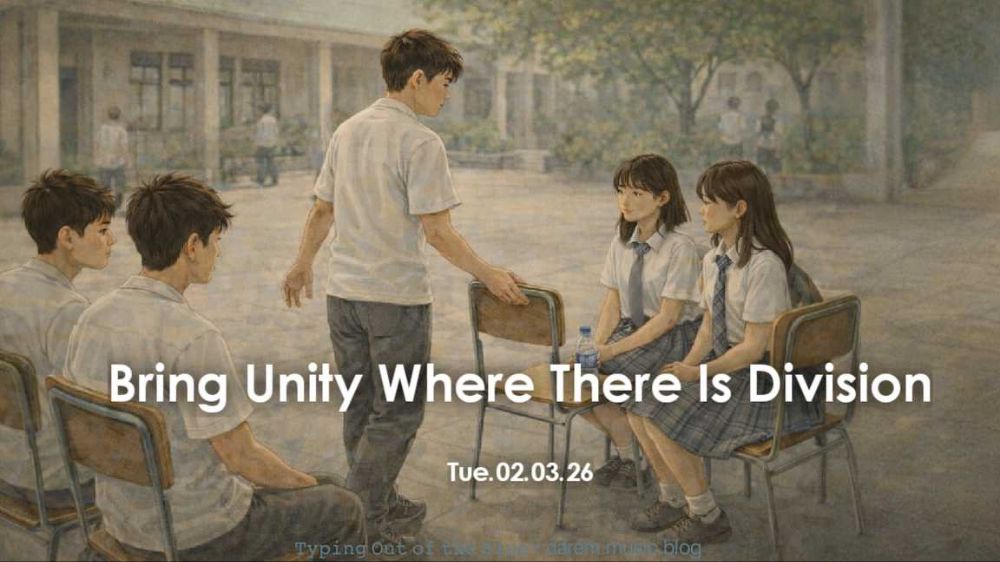 Bring Unity Where There Is Division • Tue.02.03.26