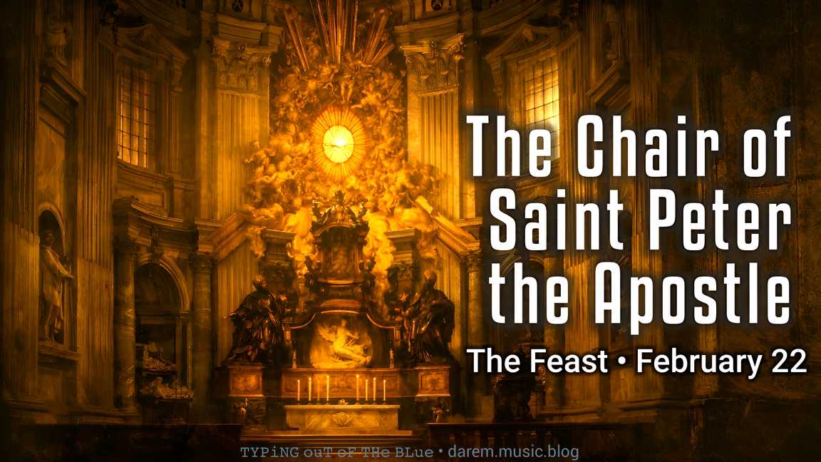 The Chair of Saint Peter the Apostle
