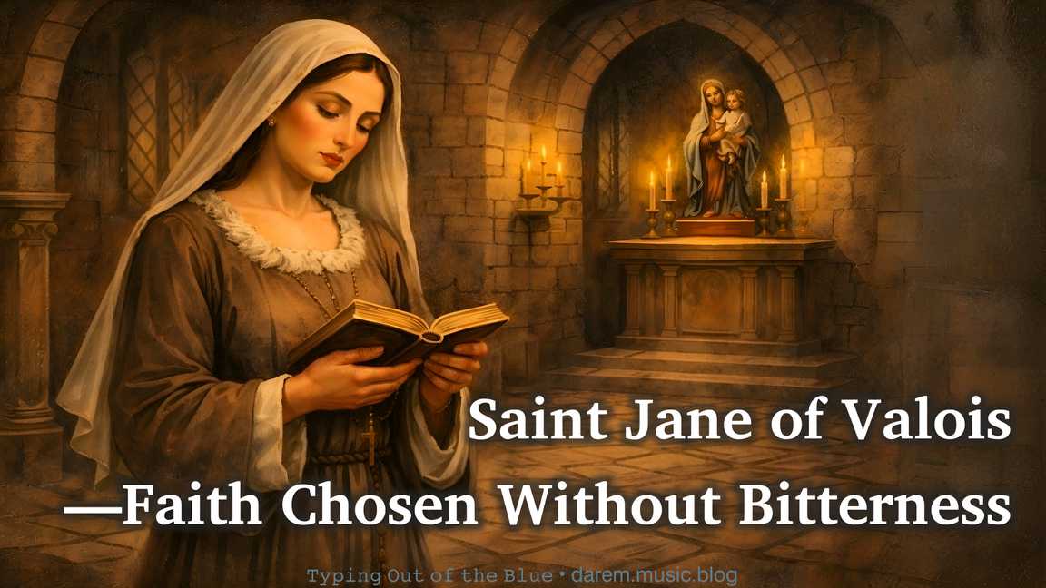 Saint Jane of Valois—Faith Chosen Without Bitterness