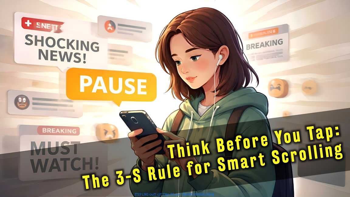 Think Before You Tap: The 3-S Rule for Smart Scrolling