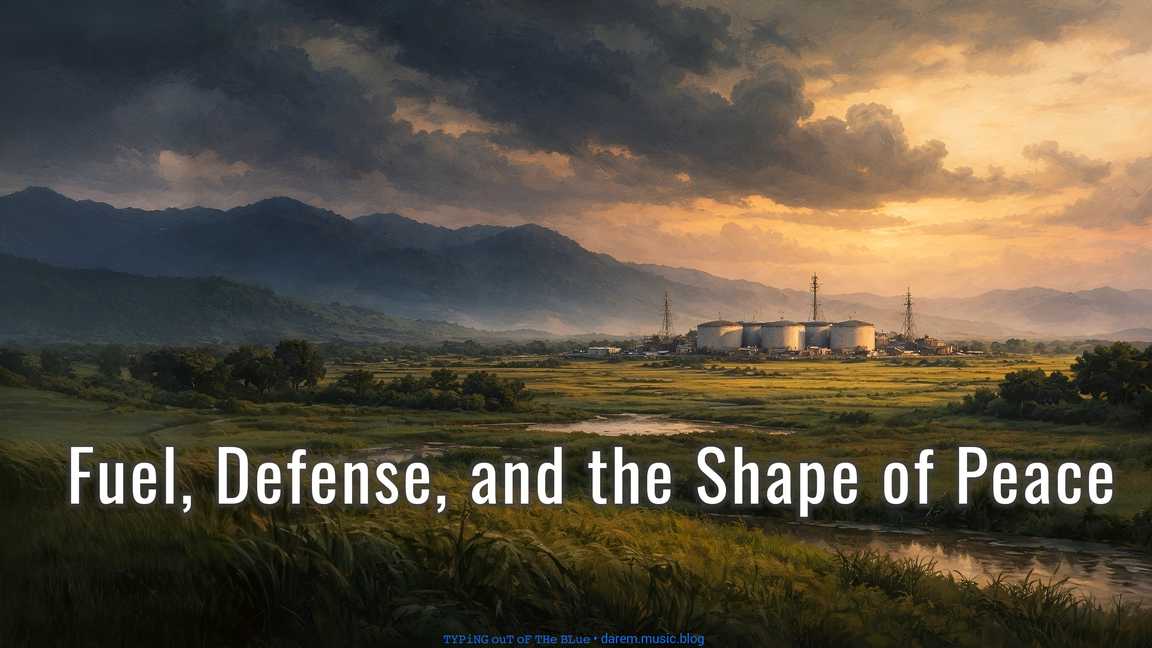 Fuel, Defense, and the Shape of Peace