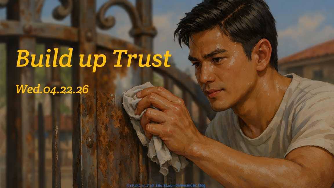 Build up Trust • Wed.04.22.26