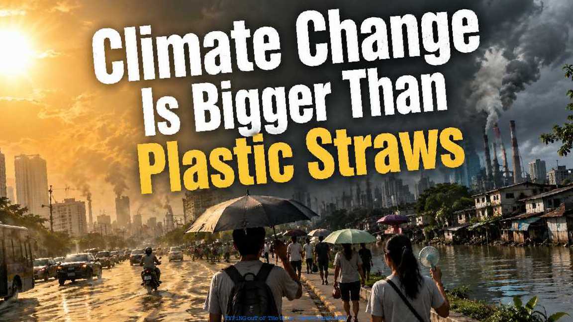 Climate Change Is Bigger Than Plastic Straws