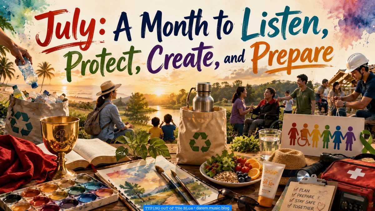 July: A Month to Listen, Protect, Create, and Prepare