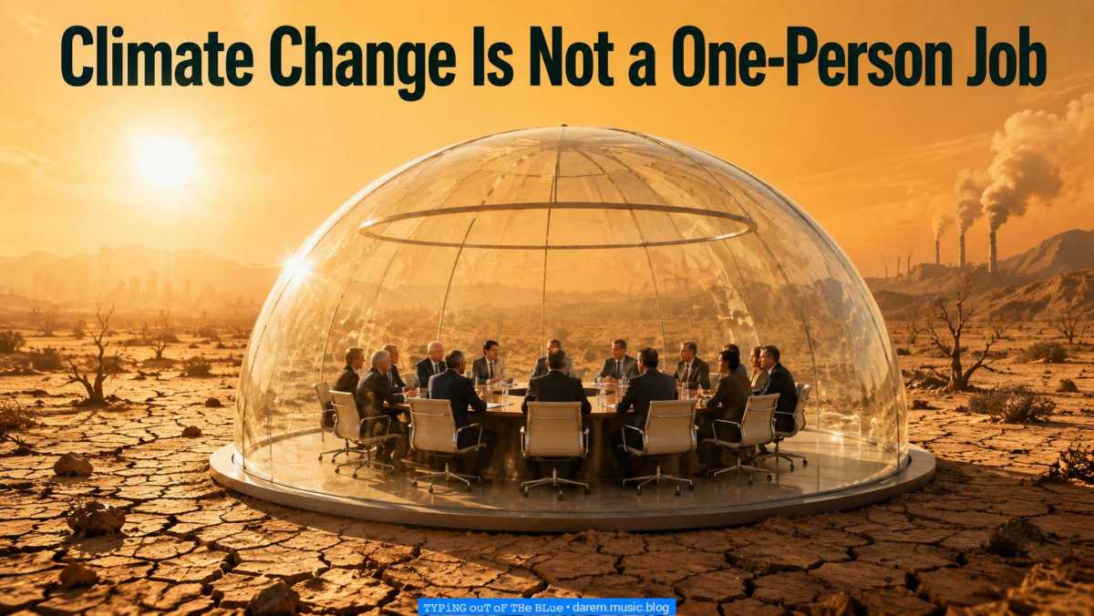 Climate Change Is Not a One-Person Job