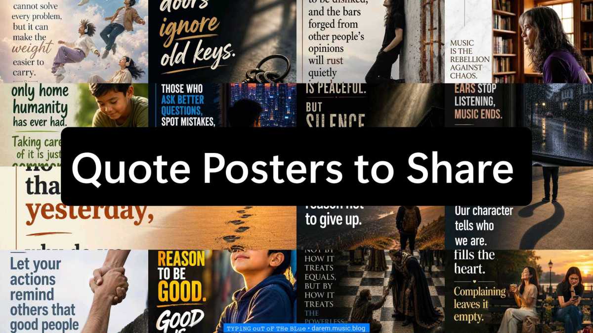 Quote Posters to Share