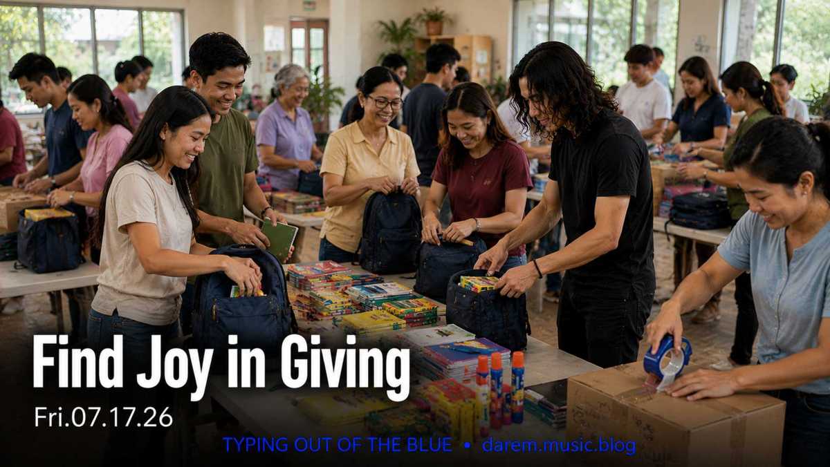 Find Joy in Giving • Fri.07.17.26