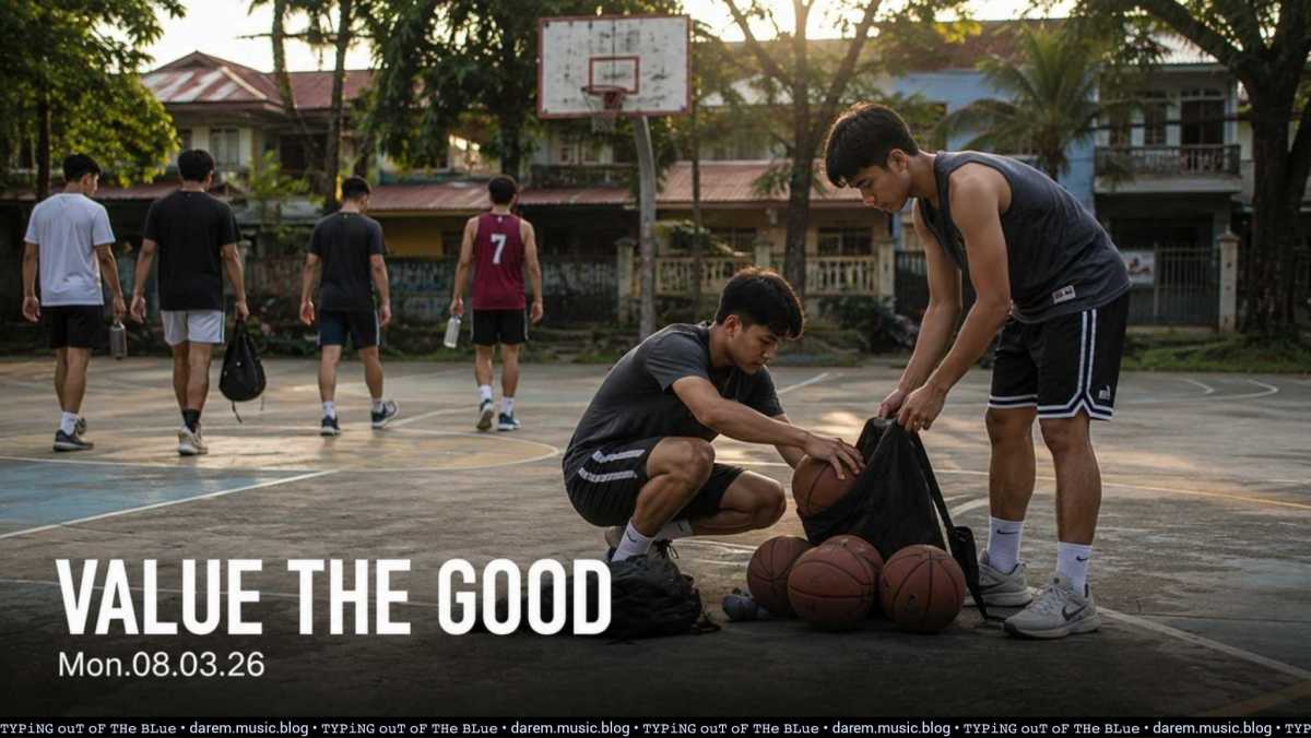 Value the Good • Mon.08.03.26