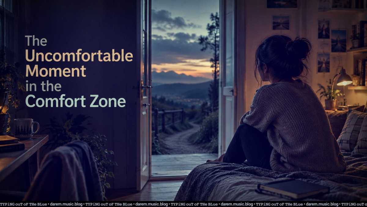 The Uncomfortable Moment in the Comfort Zone
